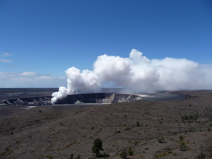 Halemaumau eruption plume